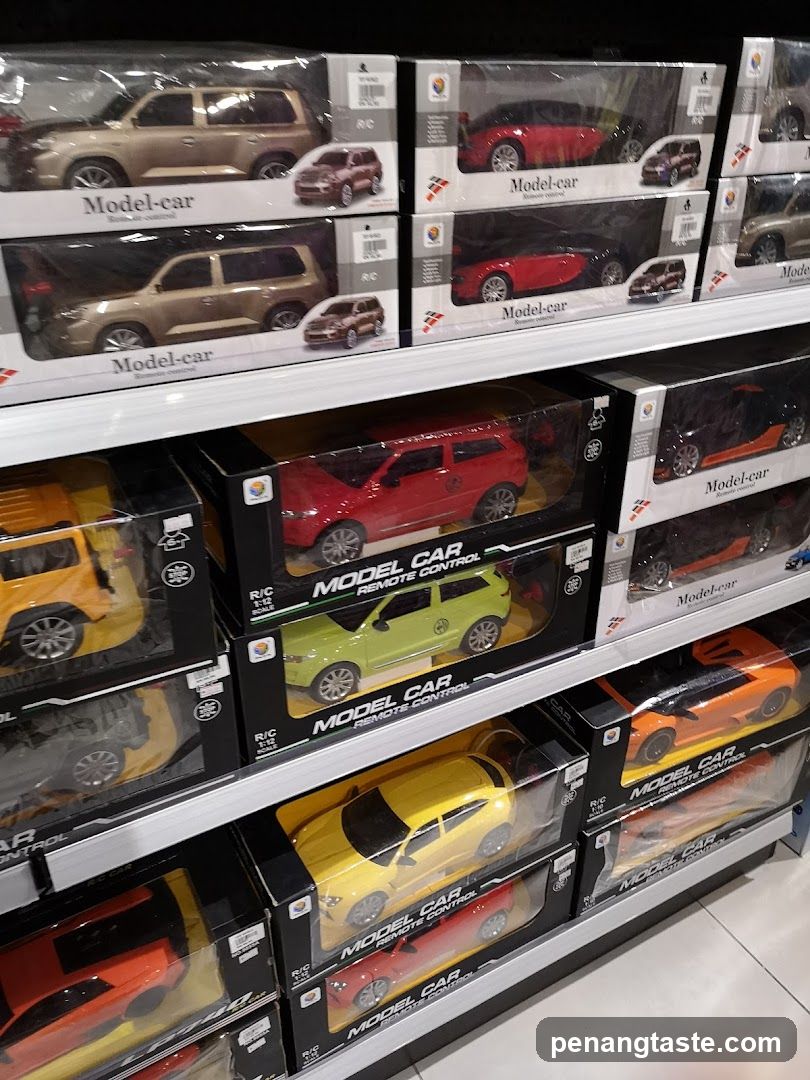 Model Cars on Display