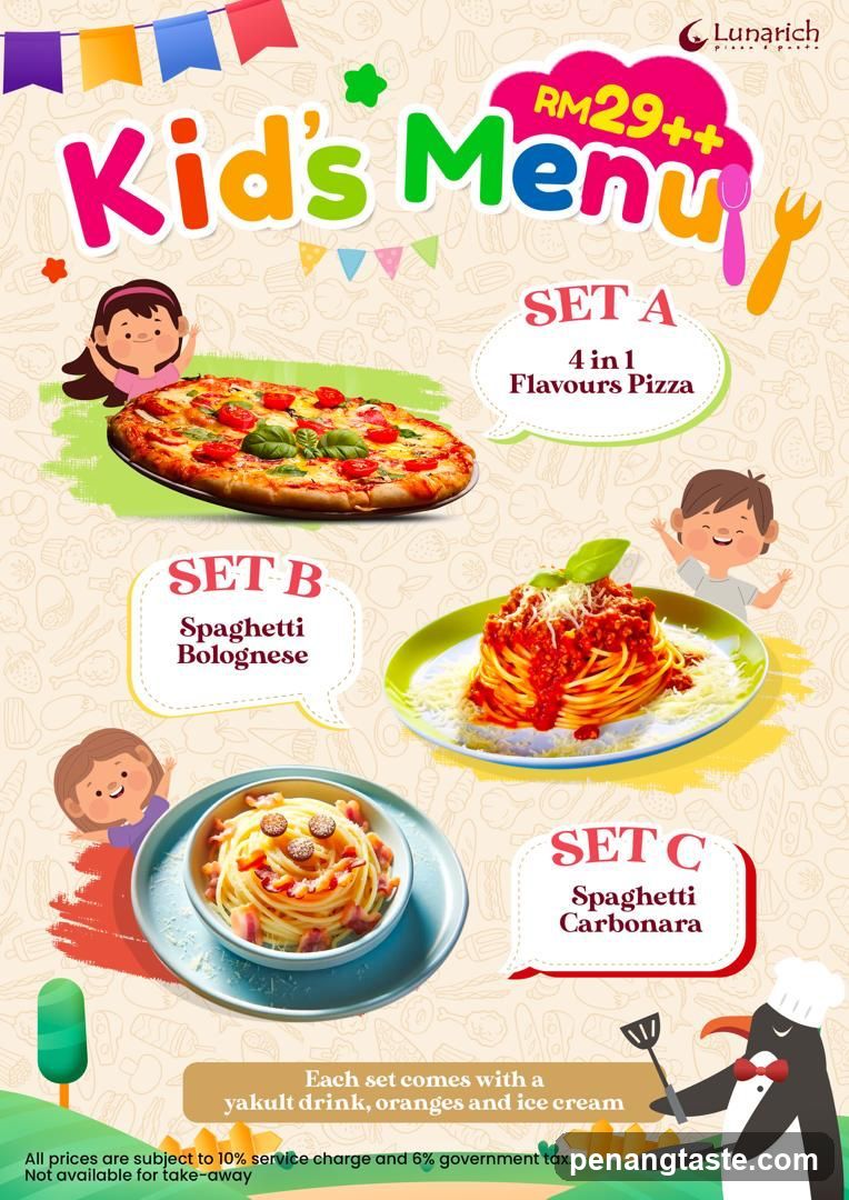 Kid's Menu