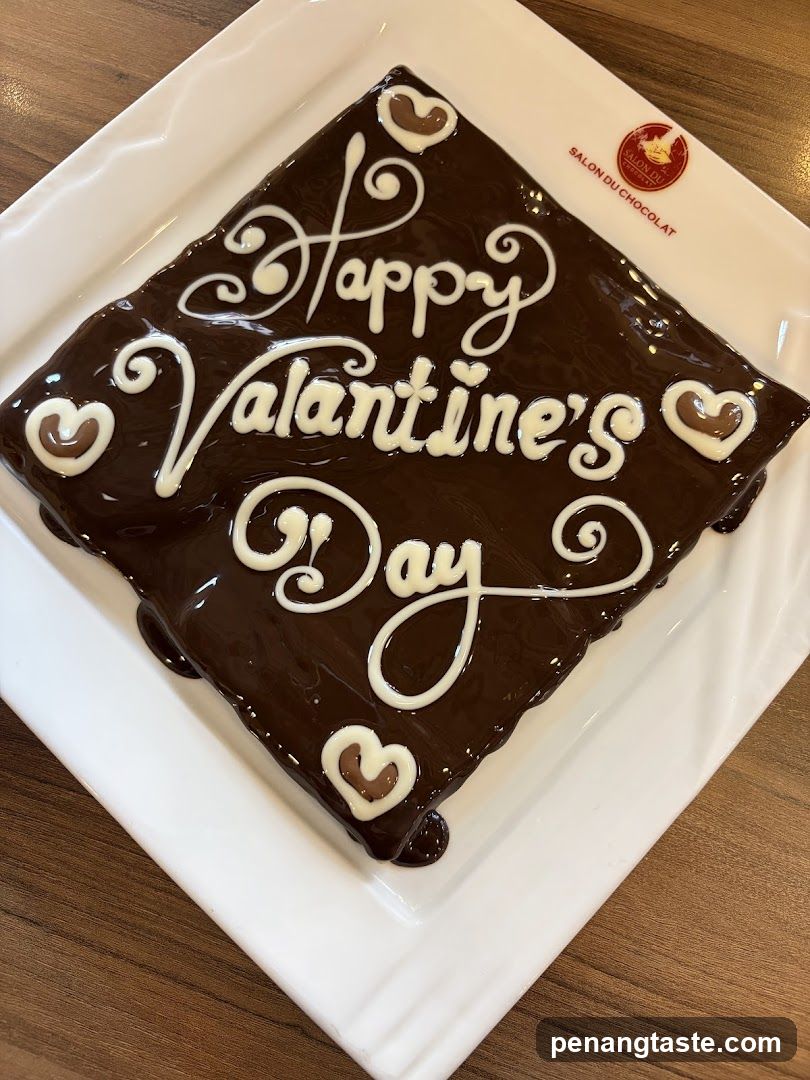 Valentine's Day Chocolate Cake
