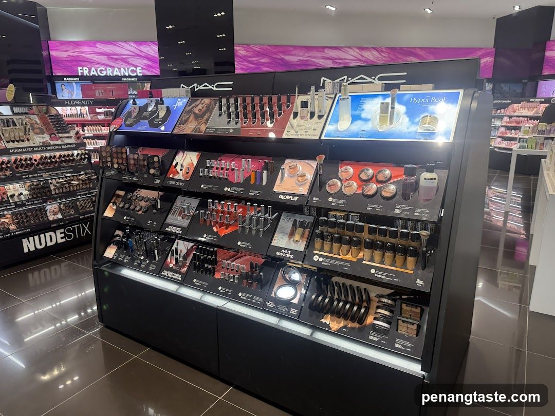 MAC Cosmetics Display