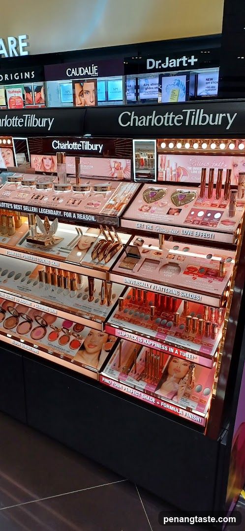 Charlotte Tilbury Makeup Display