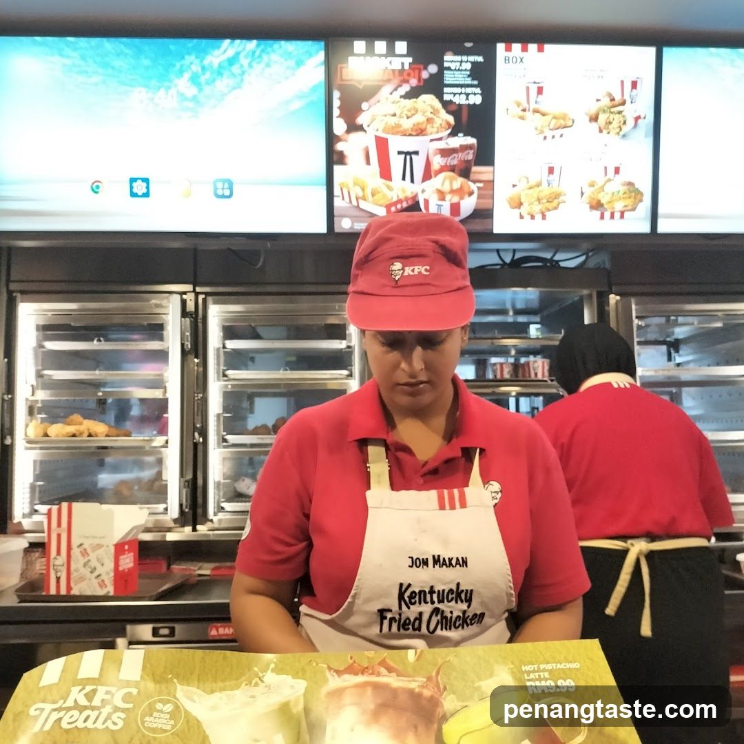 KFC Staff at Counter