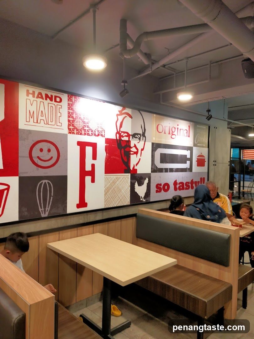 KFC Restaurant Interior