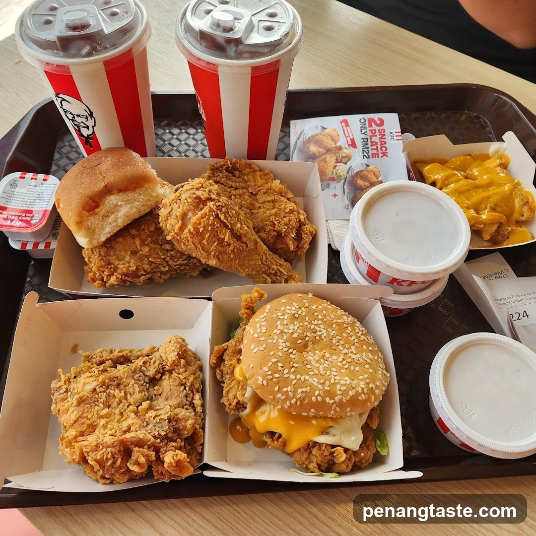 KFC Meal Tray