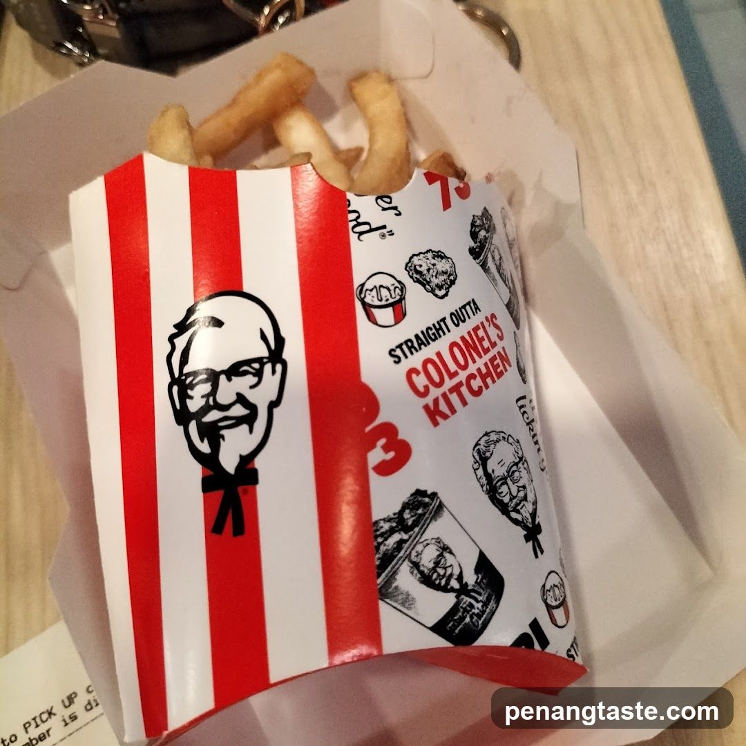KFC French Fries Packaging