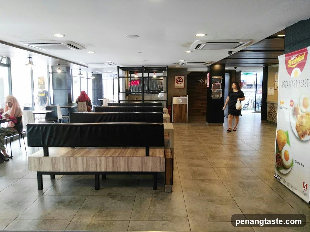KFC Restaurant Interior