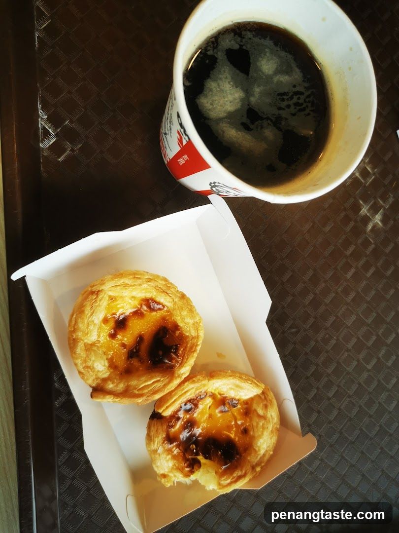 Coffee and Egg Tarts