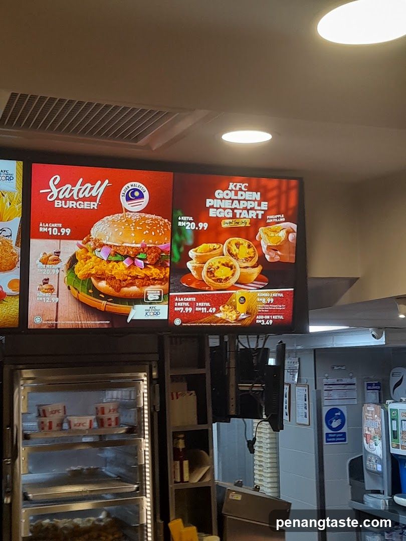 KFC Restaurant Interior