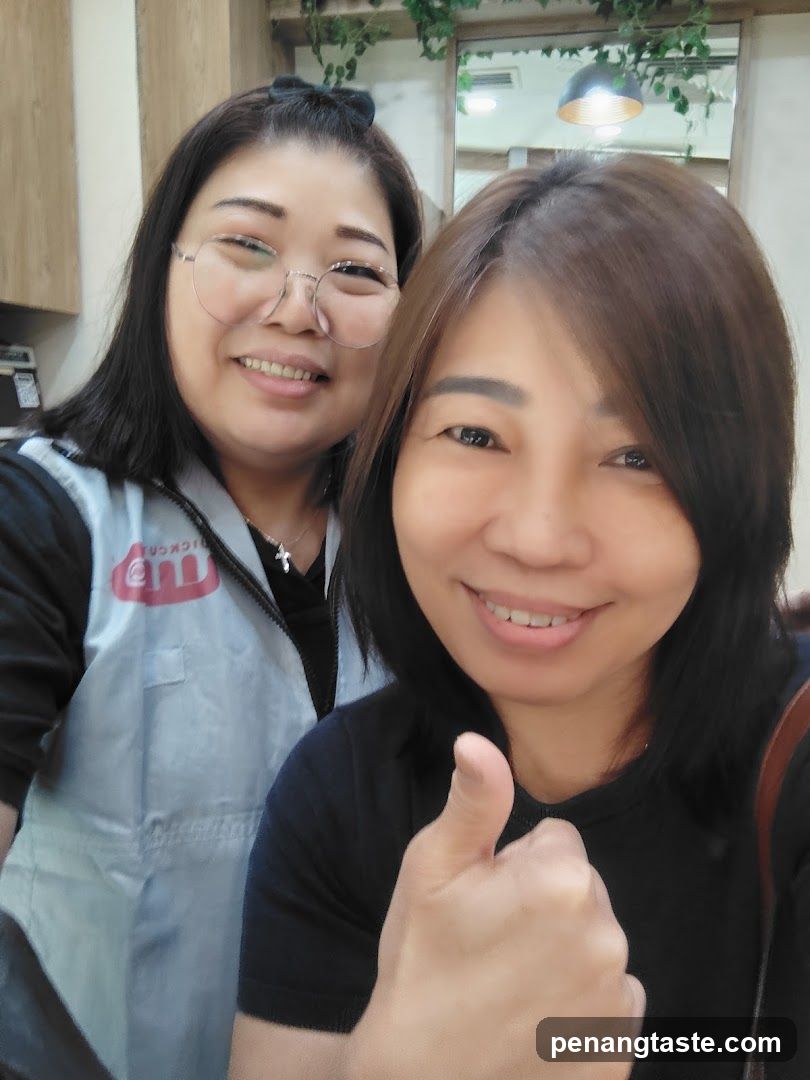 Two Women Posing for a Selfie