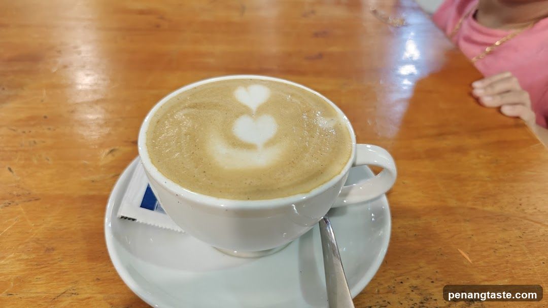 Coffee Cup on Wooden Table