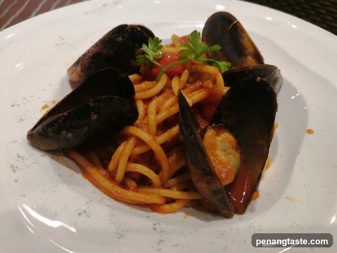 Spaghetti with Mussels