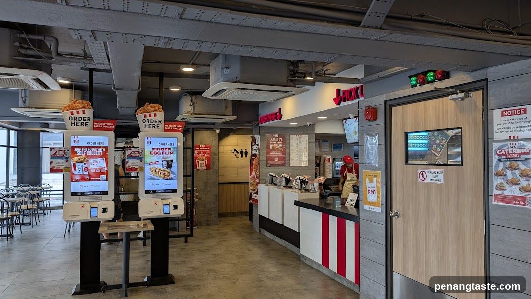 KFC Restaurant Interior