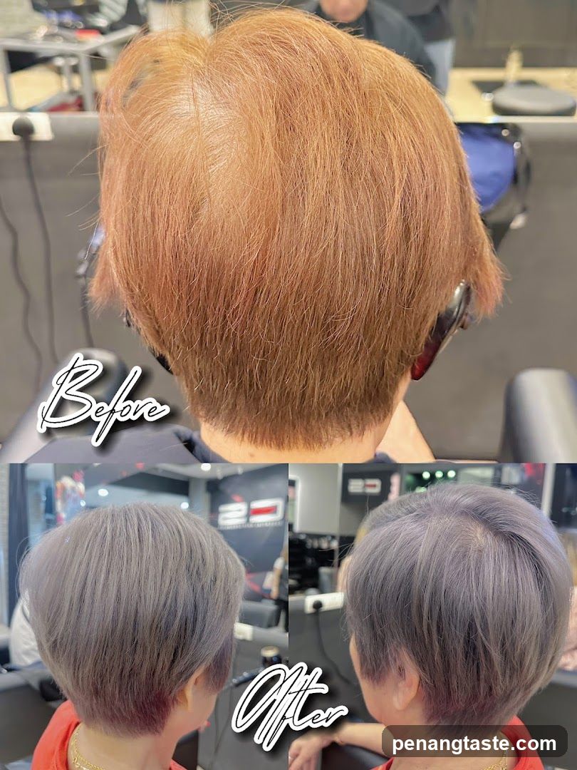 Hair Salon Before and After Images