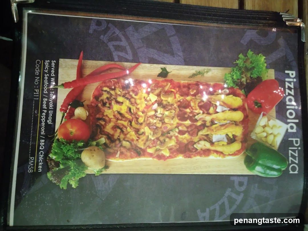 Pizzaiola Pizza Menu Item