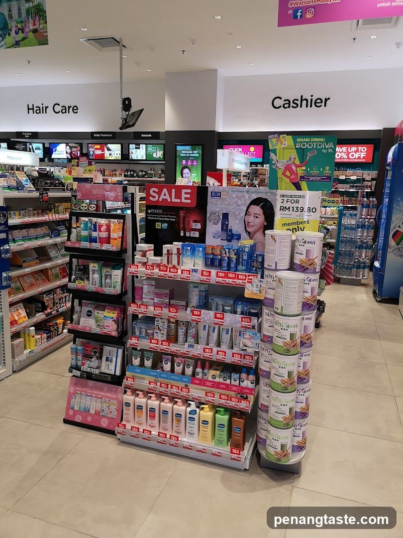 Watsons Store Interior