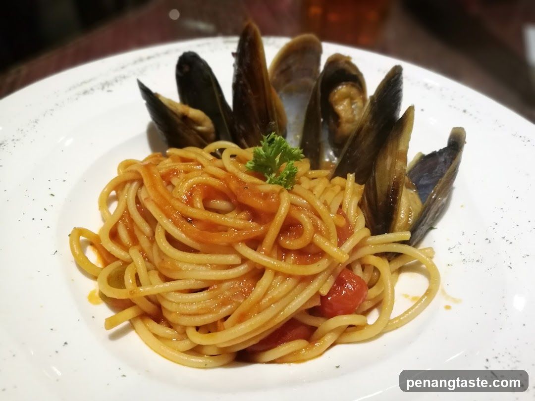 Spaghetti with Mussels