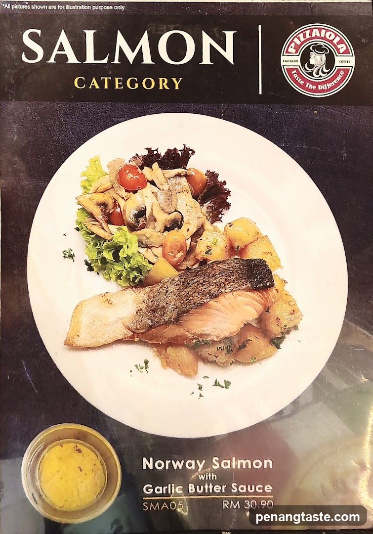 Salmon Category Menu Item