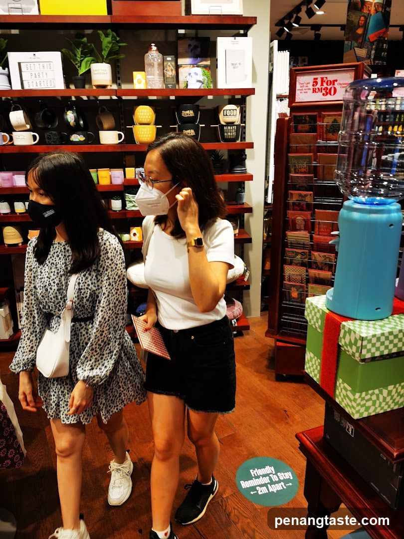 Two women shopping