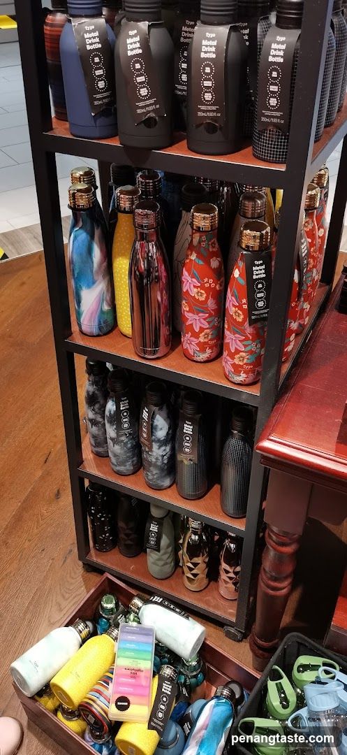 Assortment of Metal Drink Bottles