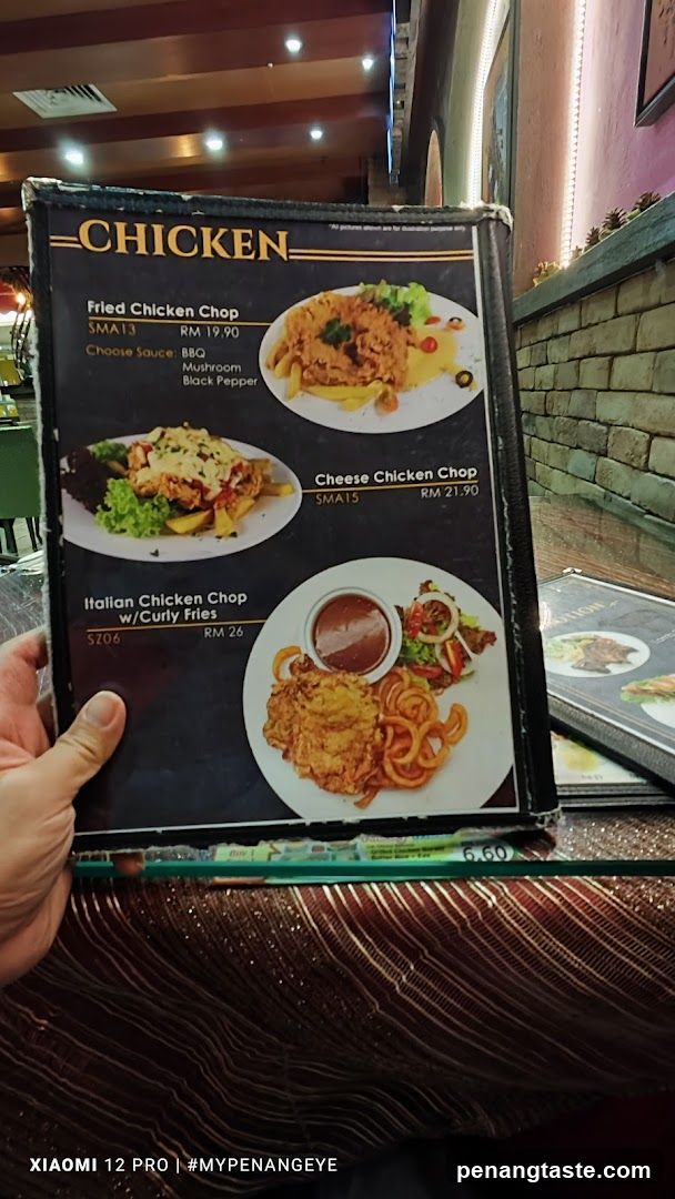 Chicken Menu