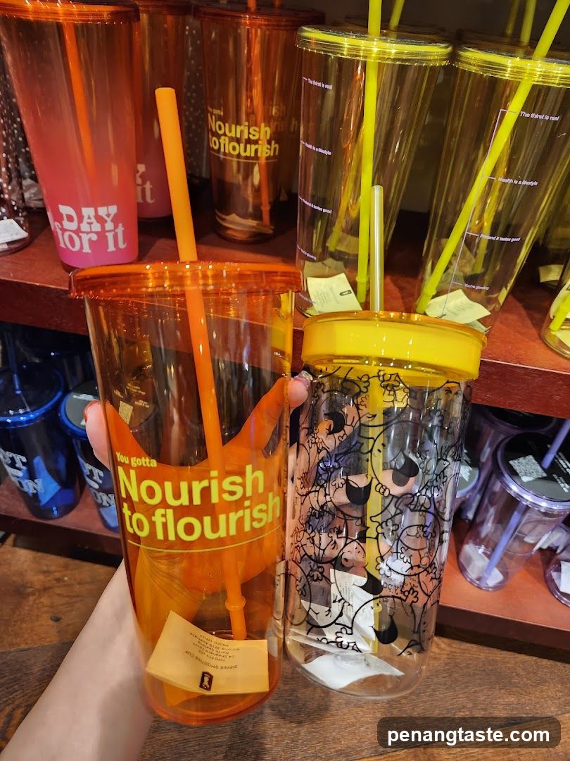 Tumblers with Straws
