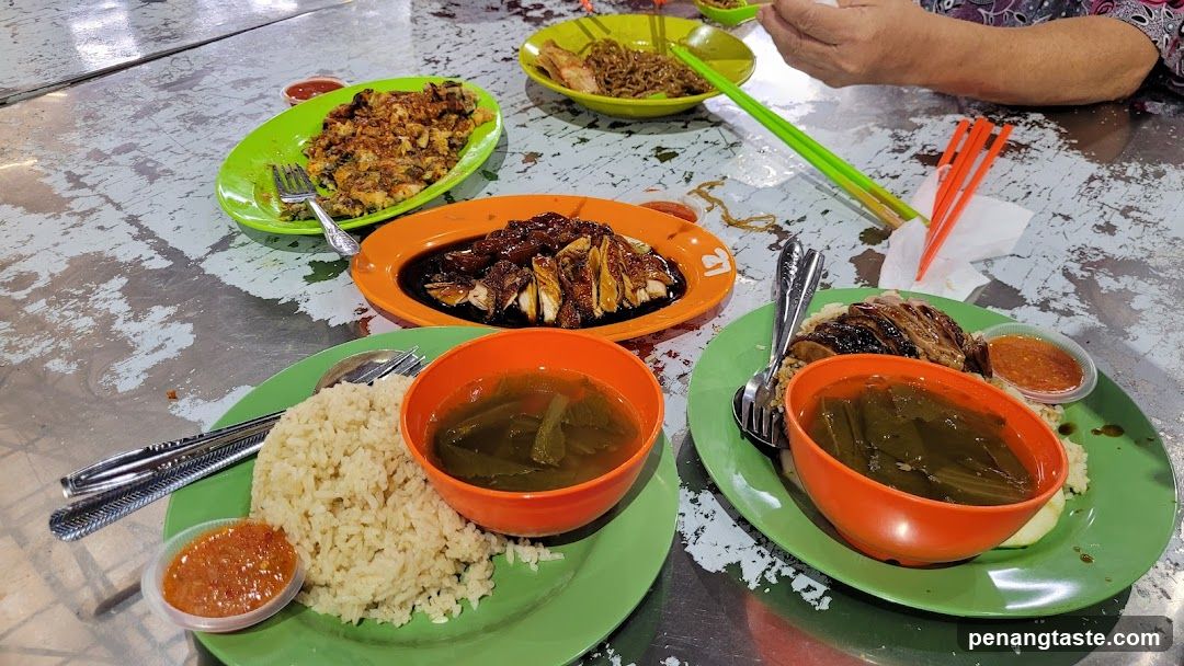 Food at a hawker stall