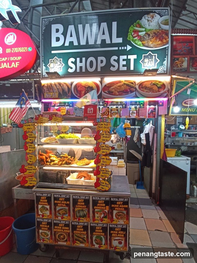 Bawal Shop Set Food Stall