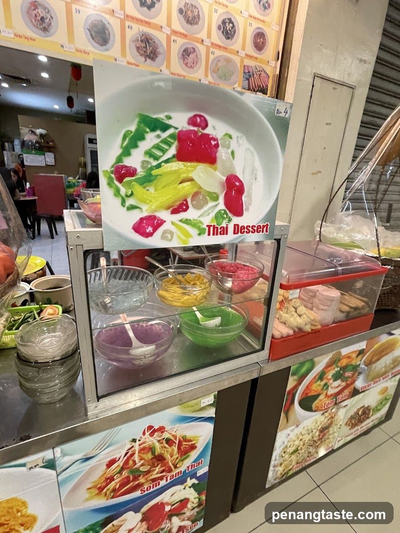 Thai Dessert Stand Interior