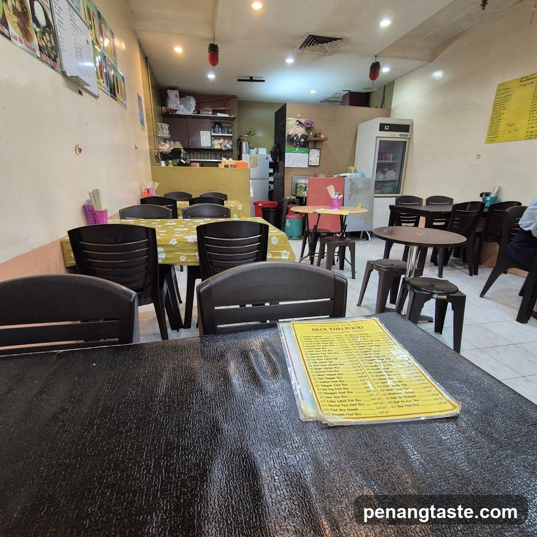 Interior of Aroi Thai Food