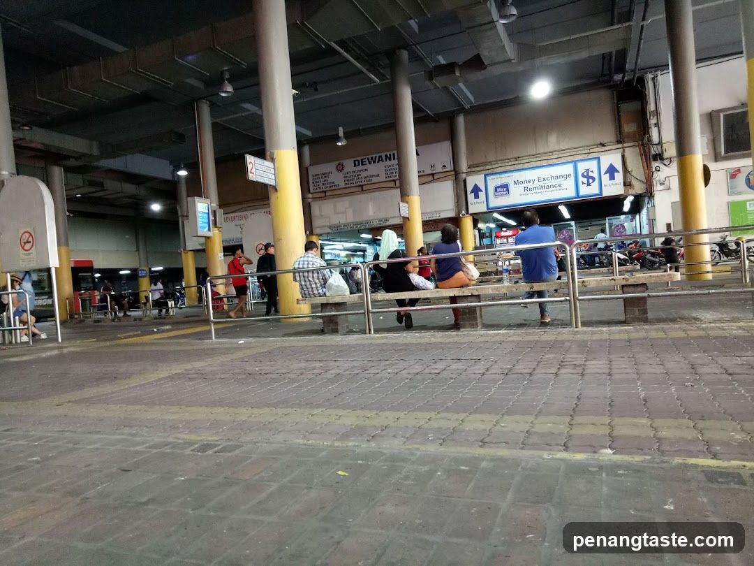Bus Rapid Penang Komtar Kiosk