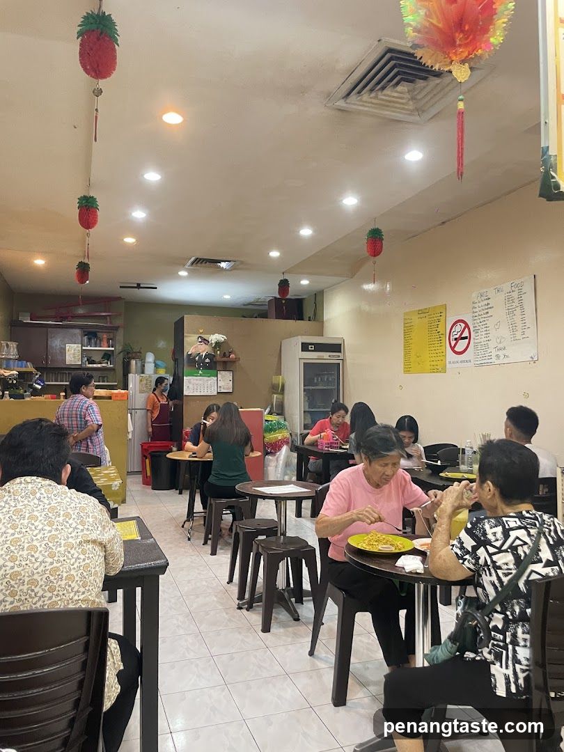 Interior of a casual dining restaurant