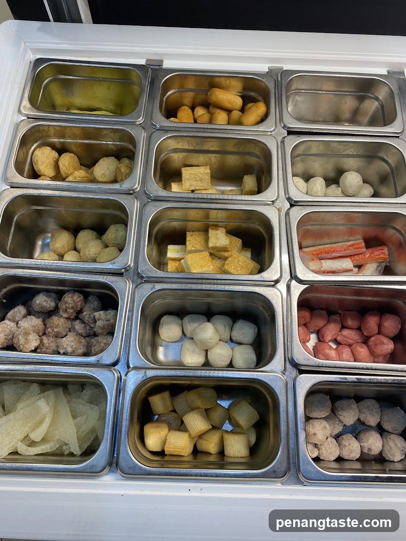 Food Display in Refrigerated Case