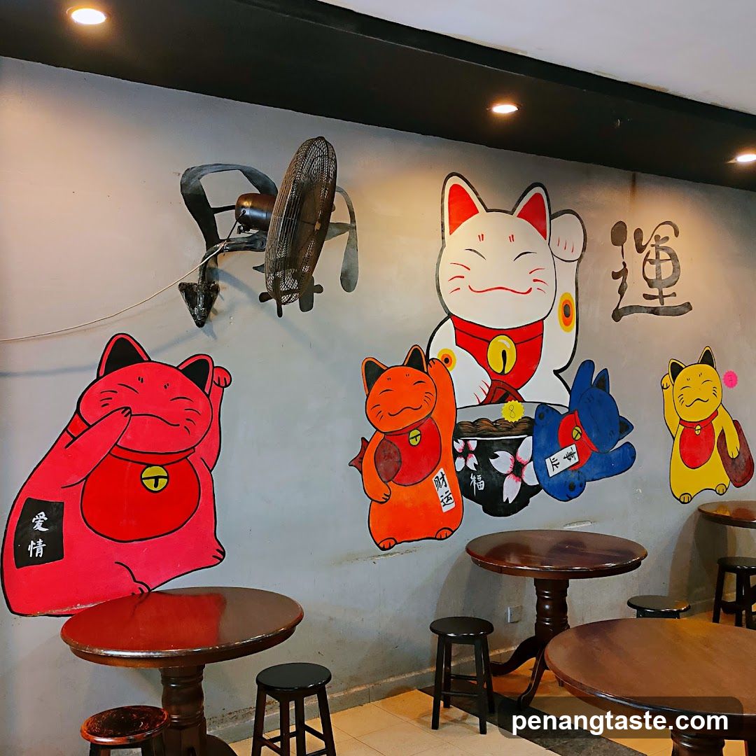Interior Wall Art with Lucky Cats