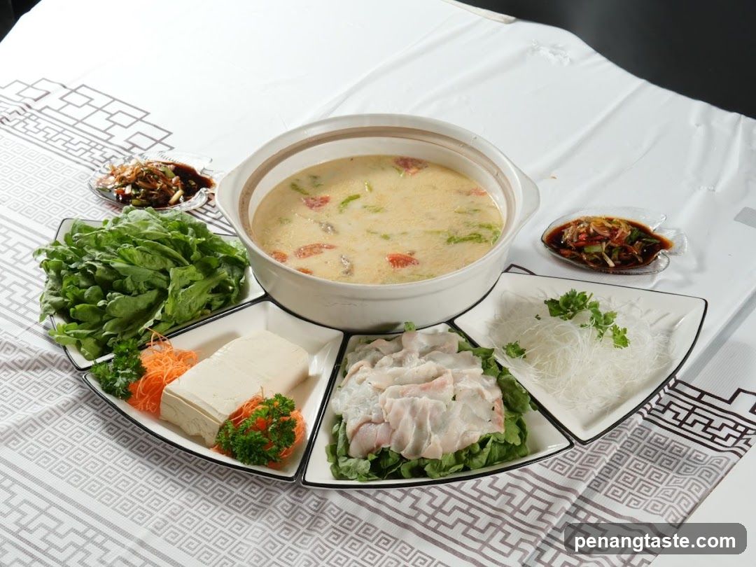 Hot Pot Meal Presentation