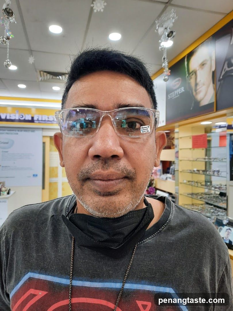 Interior of optical store