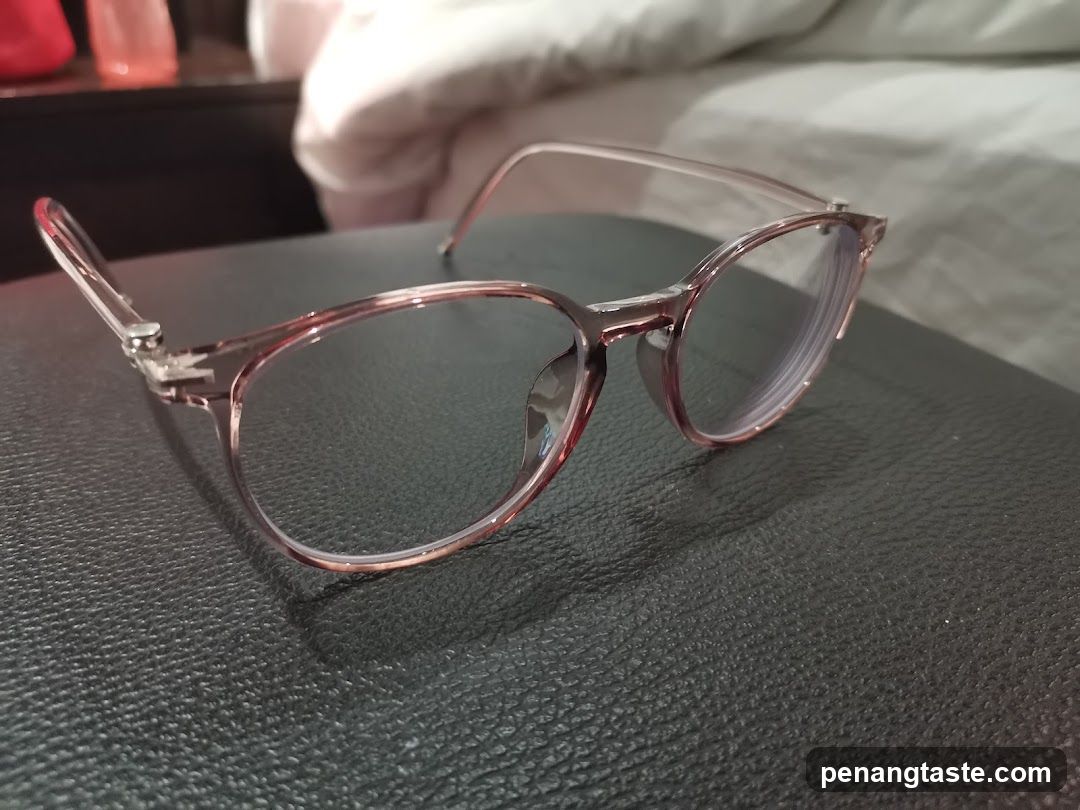 Glasses on surface