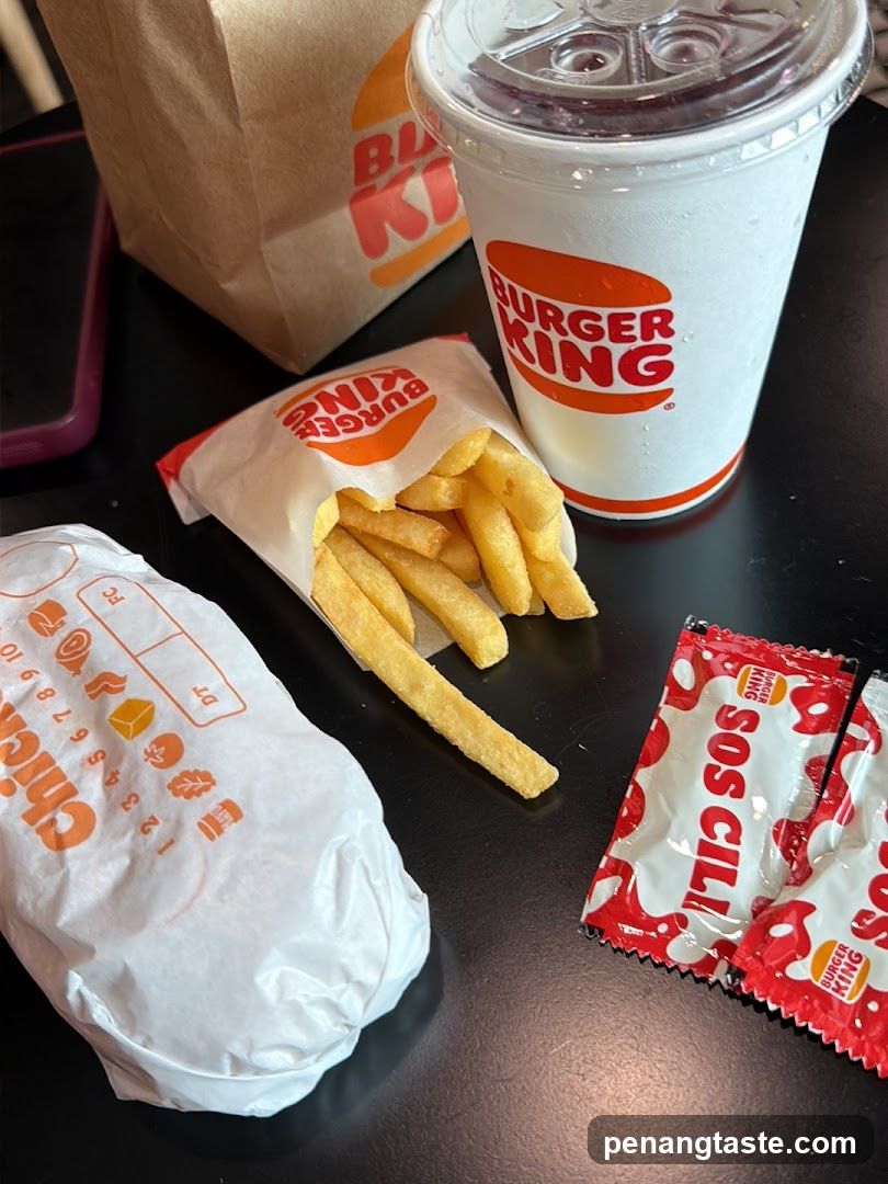 Burger King Meal Items