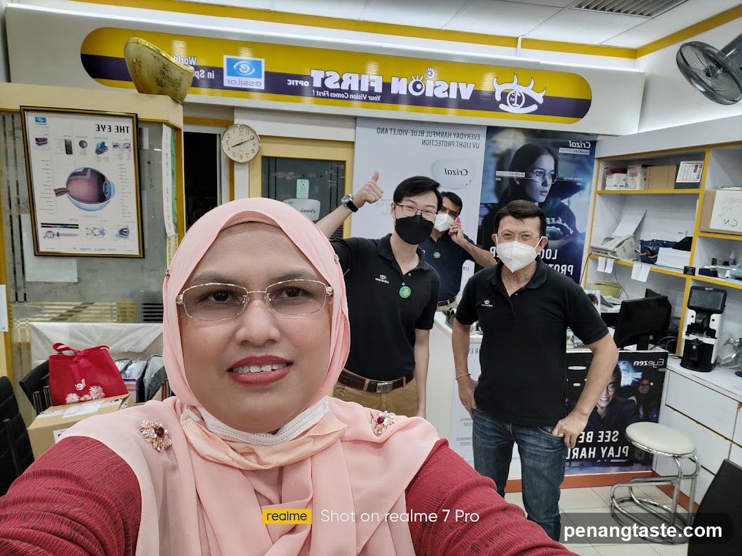 Inside a Vision Care Store