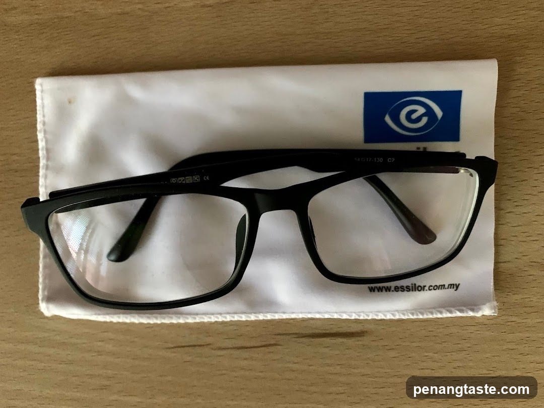 Essilor Glasses and Case