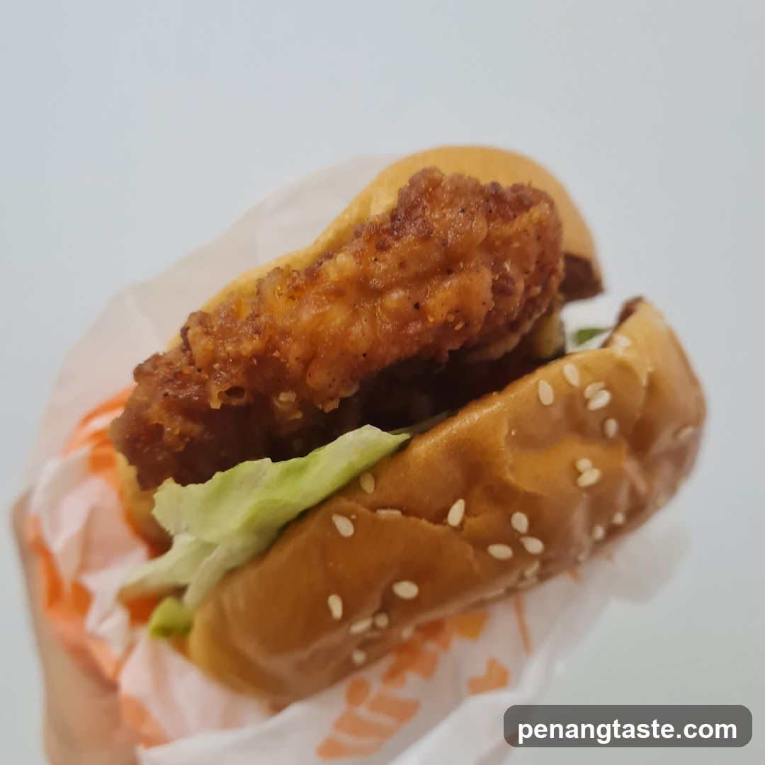 Chicken burger