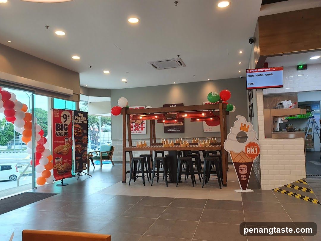 Burger King Interior