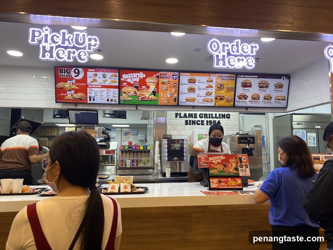 Fast Food Counter Interior