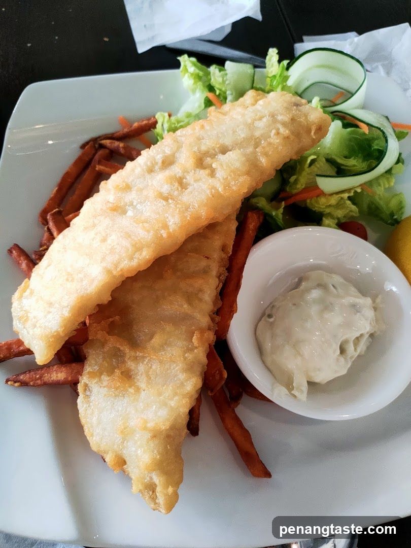 Fish and Chips Plate