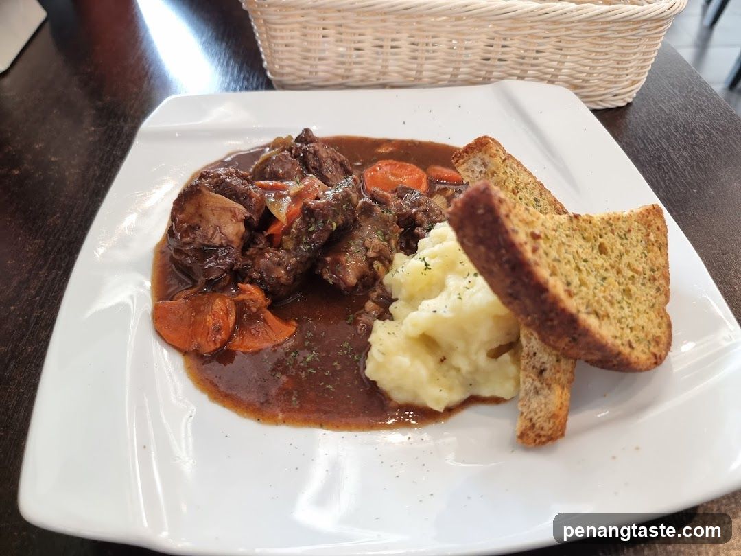 Food served on a plate