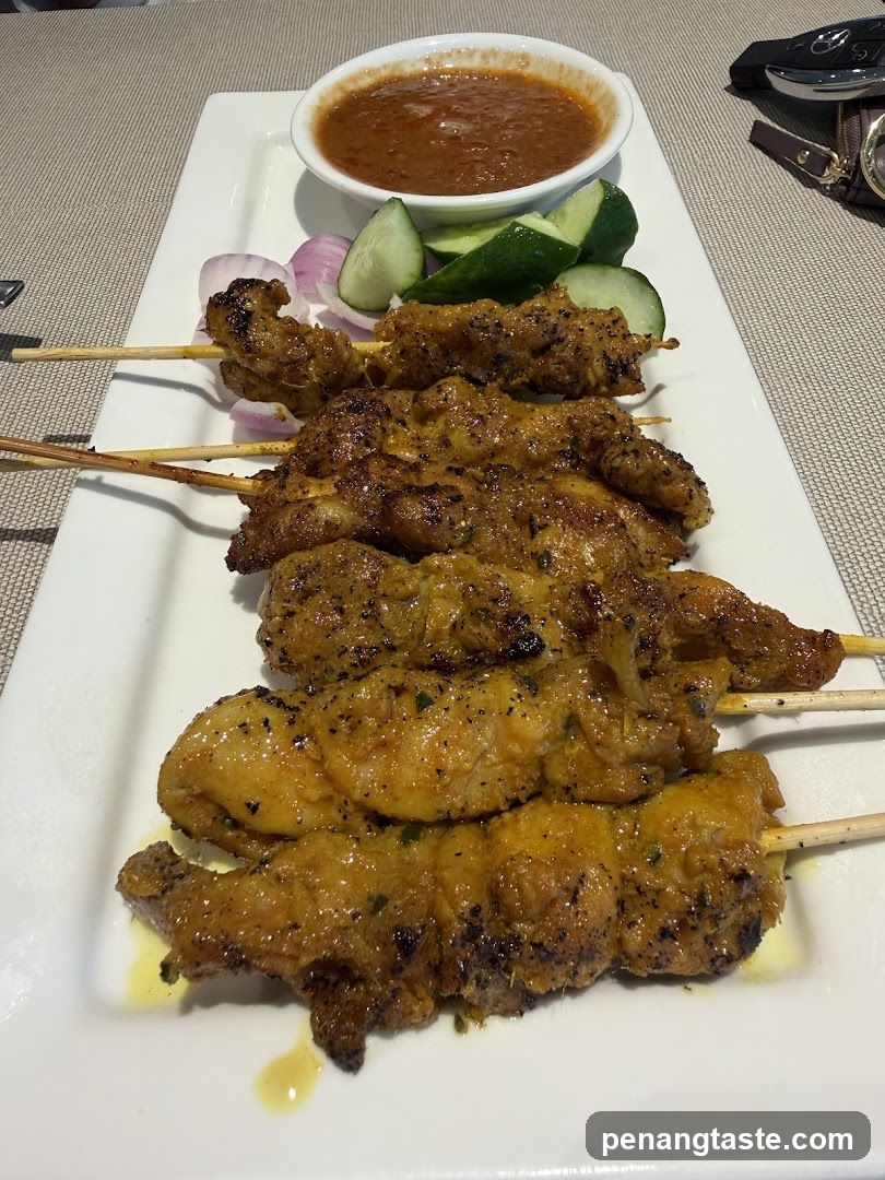 Grilled Meat Skewers with Sauce and Vegetables