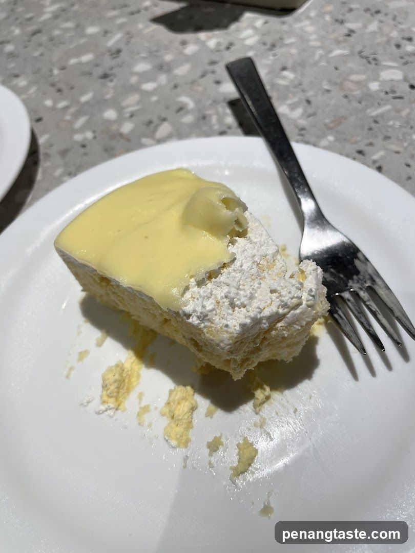 Slice of Cake on Plate
