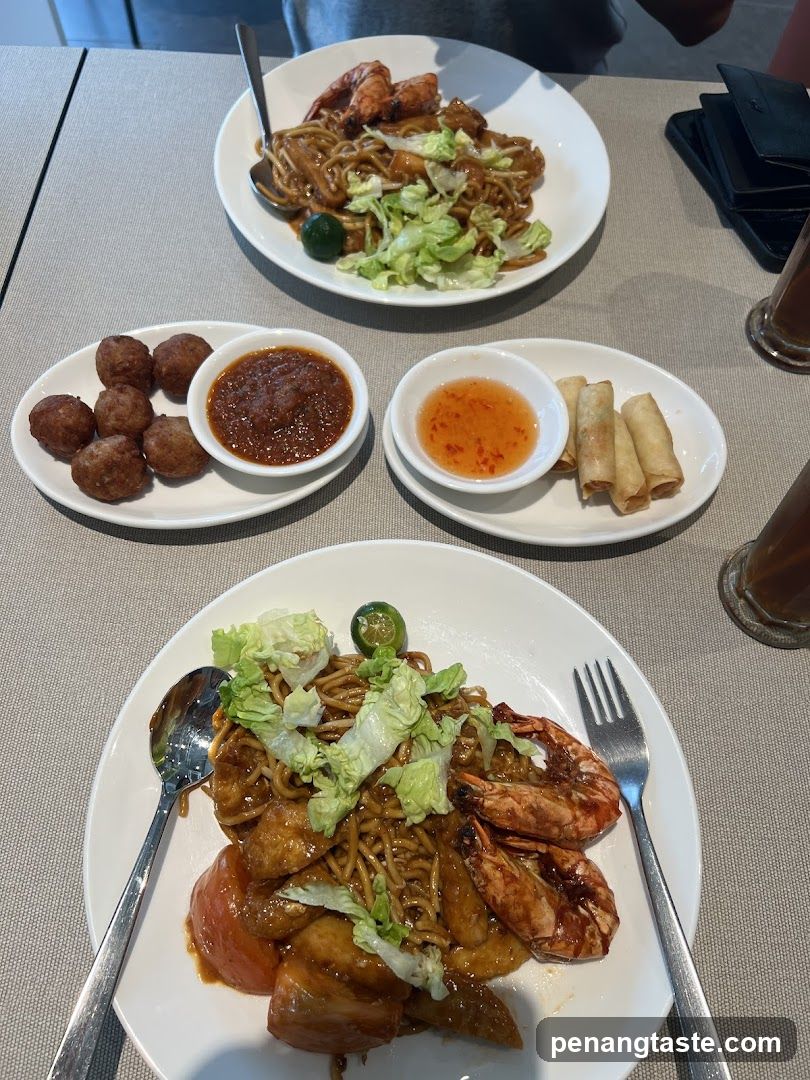 Dining Table with Food
