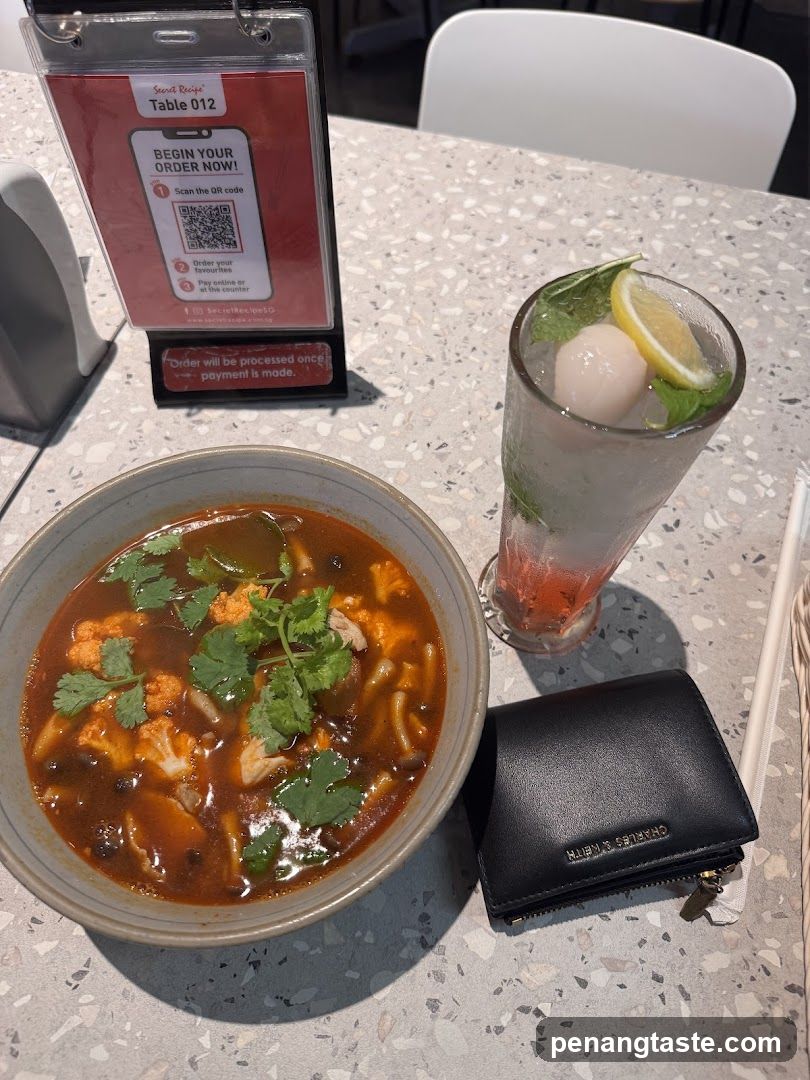 Table 012 at Secret Recipe