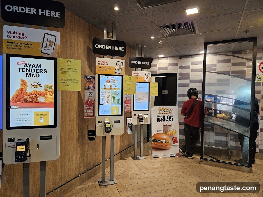 McDonald's Drive-Thru Order Area