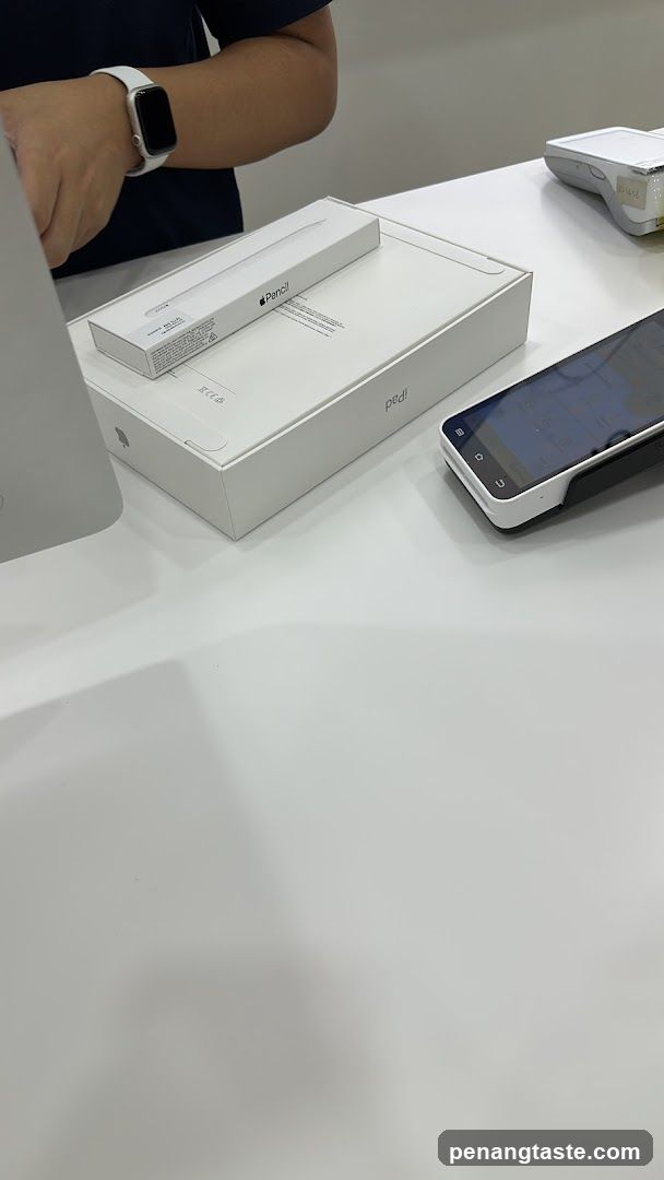Apple Products on Display